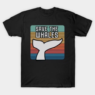 Save the whales vintage T-Shirt